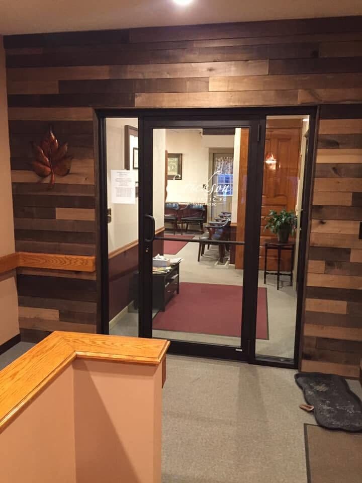 The front entrance of Harbor Light Wellness in the Harbor Light Building